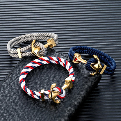 Captain's Cuff Anchor Bracelet™